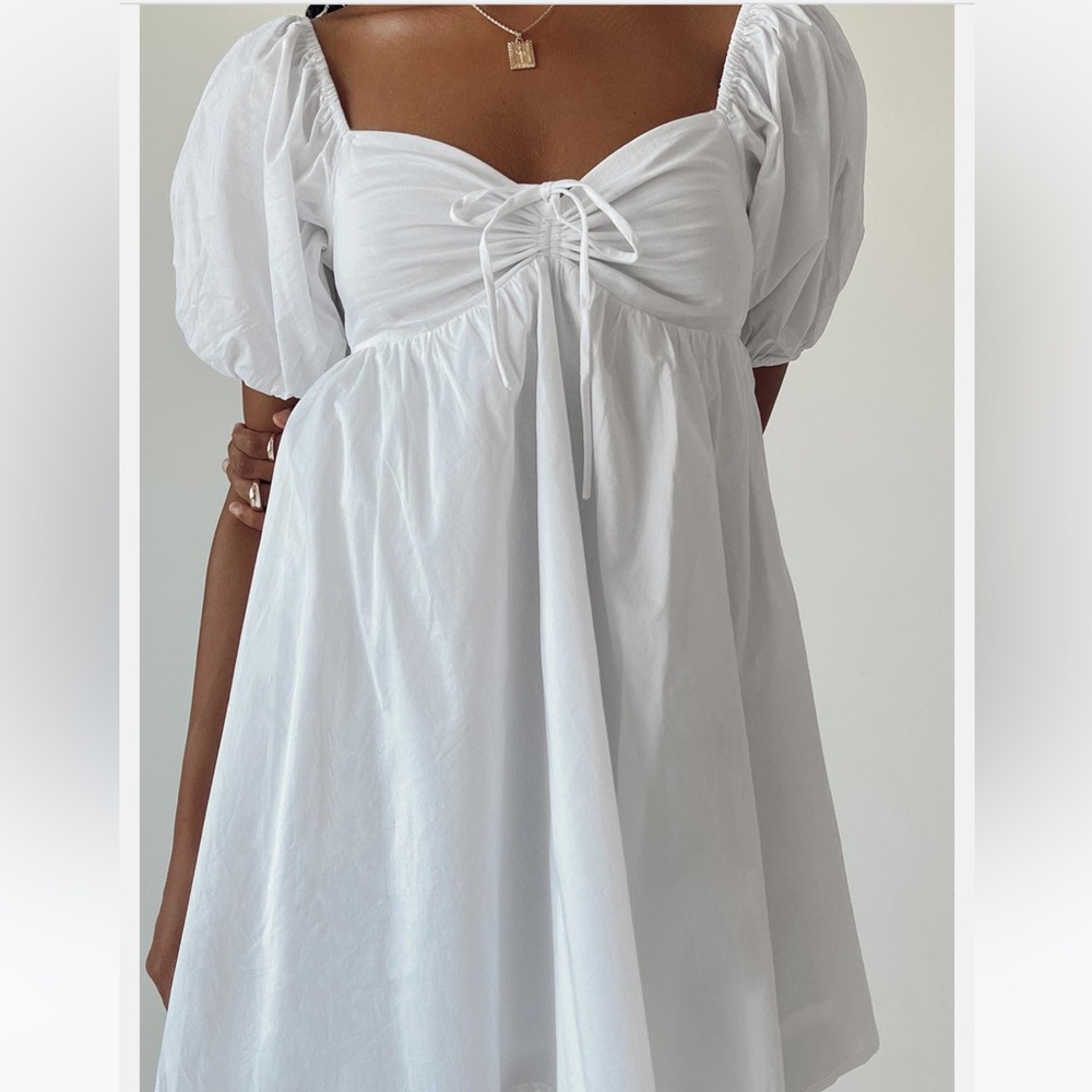 Brand new princess Polly white babydoll dress
